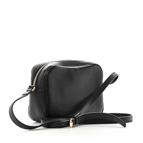 Authentic Gucci Soho Disco Bag Black Pebbled - Picture 5 of 17